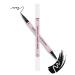 Black Liquid Eyeliner with Eye Makeup Remover Eraser Dual-Ended Pen Waterproof Smudge Proof Long Lasting Quick Drying Eye Liner Ultra-Fine Brush Head Colored Eyeliner Pencil Easy for Beginners-01 01 Black