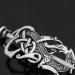 Lurrose Hair Clips Dragon Design Viking Jewelry Hair Clip Alloy Irish Hair Pin with Stick for Woman men - Buy Online on GoSupps.com