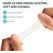 Silicone Toe Protectors - 4 Pairs Gel Sleeves with Aloe Vera for Pain Relief & Protection - Transparent Toe Caps for Corns (Small - Buy Online on GoSupps.com