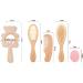 LooLoon 5-Piece Baby Brush and Comb Set Plus Toy | Soft Bamboo | Eco-Friendly 4-in-1 Comb and Brush Set for Boys and Girls - Buy Online on GoSupps.com