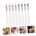 24 Pcs Silicone Makeup Brush Set - Lip Brush Eyeshadow Applicator & Lip Mask Tool for Flawless Application - Buy Online on GoSupps.com