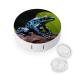 Contact Lens Case Dart Frog Blue Print Plastic Contact Lens Case contact Lens Care Box ontact Lens Travel Box