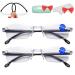 Autozoom glasses for presbyopia zoom glasses 1.0/1.5/2.5/3.0/3.5/4.0 x intelligent zoom reading glasses automatic zoom reading glasses car zoom glasses for presbyopia (3.0x 2 pieces) 3.0x 2 pieces