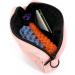 COOWONE Waterproof Dog Treat Bag | Dog Walking Bag with Poop Bag Dispenser | Adjustable Pink Shoulder Bag - Buy Online on GoSupps.com