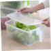 Zerodeko Kitchen Container Refrigerator Storage Box Food Storage Container Refrigerator Organizer with Handle Food Box Drawer - Buy Online on GoSupps.com