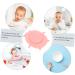 Hohopeti Suction Cup Mat - Kids Placemat for Toddlers and Babies - Pink 11.5X10.5cm - Buy Online on GoSupps.com