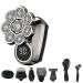 Head Shavers for Bald Men 6 in 1 Men's Rechargeable Razor Nose Hair Trimmer Razor Electric Shaver Men's Razor Men's Electric Shaver Beard Trimmer