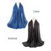 Harewom Stretchy Head Wraps for Black Women - Denim Blue & Grey 2pc Set - Buy Online on GoSupps.com