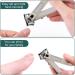 360 Rotating Nail Clippers for Seniors Long Handle Stainless Steel Nail Clippers Heavy Duty Toenail Finger Clippers for Thick Nails (Silver) - Buy Online on GoSupps.com