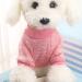 Idepet Pet Cat Dog Sweater | Warm Fleece Pet Coat for Small Medium Large Dogs | Pink & Grey (S Pink) - Buy Online on GoSupps.com