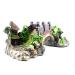 Hpiano aquarium decoration cave aquarium the decorative bridge landscaped landscape tree trunk wood polyresin landscape bridge ornament environmental protection. Ideal for small shrimp fish