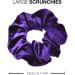 2 PCS Premium Large Velvet Hair Scrunchies in Purple - Perfect for Updos, Ponytails, and Bobbles for Women, Girls, and Kids - Buy Online on GoSupps.com