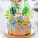 14 PCS Tropical Leaves Cake Topper Personalised Artificial Palm Leaves Glittery Tropical Jungle Cake Topper Tropical Party Jungle Hawii Summer Theme Birthday Party Supplies Cake Decorations - Buy Online on GoSupps.com