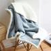 Warm Shoulder Shawl Cape Spring and Autumn Warm Soft Flannel Blanket Wearable Shawl Cape Napping Shawl Blanket for Women Grey 100*150cm - Buy Online on GoSupps.com