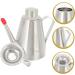 Zerodeko 4pcs Stainless Steel Oil Pot Olive Oil Cooking Oil Container Portable Tea Kettle Vinegar Pourer Pot Practical Oil Dispenser Stainless Steel Oil Bottle Vinegar Bottle Anti-spill 16x14cmx4pcs Silverx4pcs - Buy Online on GoSupps.com