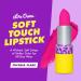 Lime Crime Soft Touch Comfort Matte Lipstick in Fuchsia Flare - Long Lasting Retro Shade for All-Day Wear - Talc-Free & Paraben-Free - Buy Online on GoSupps.com