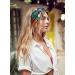 Boho Wide Headbands for Women - Non-Slip Workout Head Bands - Pack of 4 African Printed Turban Hair Accessories - Buy Online on GoSupps.com