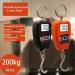 Hanging Weight Scale Industrial Heavy Duty for Farm  Hunting  Bow Draw Weight  Big Fish & Hoyer Lift with Accurate Sensor Digital  Professional (440LBS Orange) - Buy Online on GoSupps.com