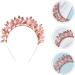 Lurrose Greek Goddess Headband Bridal Leaf Tiara Headband Leaf Vine Hair Hoop Vinatge Branch Hairband for Greek Costume Wedding Bridal Headpieces Rose Gold 18.5x12.5cm Rose Gold - Buy Online on GoSupps.com