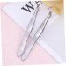 Fomiyes Professional Eyebrow Tweezers - 2-in-1 Plucking Twin Gauge Makeup Tool for Perfect Eyebrows - A011 - Buy Online on GoSupps.com