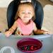 Bazzle Baby Anchor Plate | Strong Suction | BPA-Free Silicone | Divided Design | 3-36 Months | Cranberry - Buy Online on GoSupps.com