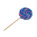 Shop Handmade Round Lollipops - Bubble Gum Flavor - 25g Set of 8 | International Shipping Available - Buy Online on GoSupps.com