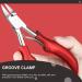 FRCOLOR 1pc for Using Manicure Paronychia Supplies Making Chain Thick Clamp and Premium Salon Women Nipper Toe Clipper Grooming Plier Home Effortless Nails Craft Men Cuticle Nose 13.8x6.8cm Red - Buy Online on GoSupps.com