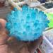Natural Blue Electroplating Transparent Crystal Cluster Stone ore demagnetizer Suitable for Home Raw Stones and Minerals Home Goods 350-400g