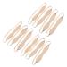 Beavorty Eyebrow Practising Skin 10pcs eyebrow practice skin tattoo practice skin fake skin eyebrow headband eyebrow pencil blank Micro- Blading Practice Skin 22X3X0.2CM Skin Color