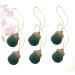 KICHOUSE 6 1 Ornament Wool Felt Pendant Wool Felt Making Pendants DIY Pendant Decorations Small Ball Acorn Green 3x2cm - Buy Online on GoSupps.com