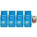 Italian Gourmet Lavazza Decaf My Easy Day Classico Caf en Grains D caf in 4 x 500 g M thode Naturelle Intensit 3/10 Id al Espresso & Caf s Longs Pour Caf Noir & Lait + Italian Gourmet Polpa