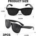 Hengrongshen Pinhole Glasses - 3 Pack Foldable Eye Relaxation Training Glasses for Improved Vision and Eye Health - Buy Online on GoSupps.com