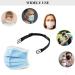 Buy Tafaftl 12 pc Adjustable Mask Holder Strap - Elastic Extension for Comfortable Fit on All Head Sizes - International Shipping Available - Buy Online on GoSupps.com