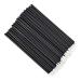 Srutueo 100Piece Beauty Makeup Eyeliner Brushes Make Up Brush Disposable Eyeliner Brush with Cap White