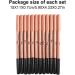 miduoidn 12 Pieces Eye Brown Pencil Double-headed Eyes Liner Concealer Pen Set Smudge-proof Make Up Presents for Professionals Brown Beige - Buy Online on GoSupps.com