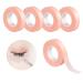 5 Rolls of Non-Fluff Beauty Eyelash Tape Microporous Breathable Eyelash Tape Pads Eyelash Extension Tape (Pink)