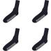 Noble Health Care Diabetic Non Skid Slipper Socks 4 Pack 10-13 - Hospital Quality - Buy Online on GoSupps.com