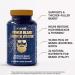 Derm Dude Power Beard Vitamins - Biotin 10K MCG & Collagen for Thicker Fuller Beards - 60 Capsules for Men's Beard Growth & Hair Restoration - Buy Online on GoSupps.com