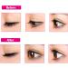 Eyelashes Curler with Comb Separated Lashes Curler Steel Wide Angle Eyelash Eye Makeup Tool for Girls Women Purple Lash Curler - Buy Online on GoSupps.com