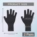 Buy Spacepower UV Gloves for Nails - 4 Pcs UPF 50+ Anti-UV Protection for Gel Manicures (Black Pink) - International Shipping Available - Buy Online on GoSupps.com
