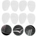 FOMIYES 16 Pairs High Heels Mats - Arch Support Silicone Foot Pads for Women's Dress Shoes | Self-Adhesive Forefoot Protectors - Buy Online on GoSupps.com