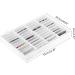 44 Grids Fake Nail Tips Color Display Holder Storage Box For Nails Art Decor Nails Art Decoration White - Buy Online on GoSupps.com