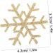 COHEALI 90 Pcs Snowflake Stickers Mini Iron Decal Badge Diy Sewing Patch Clothes Patches Dress Bride Fabric - Buy Online on GoSupps.com