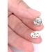 Kenkio 120 Sets Sew-on Snap Buttons | Metal Press Studs Fasteners for Sewing | 8mm & 10mm | Black & Silver - Buy Online on GoSupps.com