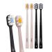 Lindo Polishing Toothbrush - for Sensitive Gums and Teeth 12000+ Ultra Fine Bristles Soft and Gentle Deep Clean Pack of 4