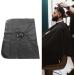 Barber Cape Kit Black Hair Cutting Cape with Neck Duster Brush for Salon Adults Hair Styling FIT Neck Round Neck Skin Friendly Edge Sewing - Buy Online on GoSupps.com