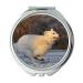 YENDOSTEEN Mirror Compact Mirror Swiss Shepherd Dog Dog Race Frost Winter Cold pocket mirror portable mirror