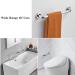 Stainless Steel Shower Grab Bar Bathroom Grab Bar Shower Handle Bathroom Balance Bar Wall Mounted Straight Towel Holder Shower Safety Support for Elderly Disabled Children 40cm Silver - Buy Online on GoSupps.com