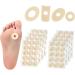 Healeved 4sheets Latex Corn Stickers Corn Cushions Toe Pads Toe Corn Remover Toe Feet Pads Corn Protector Pad Bulk Stickers Foot Corn Pad Care Latex Sponge Protective Agent - Buy Online on GoSupps.com