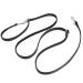 Vivifying Dog Training Leads 2m Double Ended Lead for Dogs with 2 Handles for Puppy Walks and Close Control 1.5cm x 2m